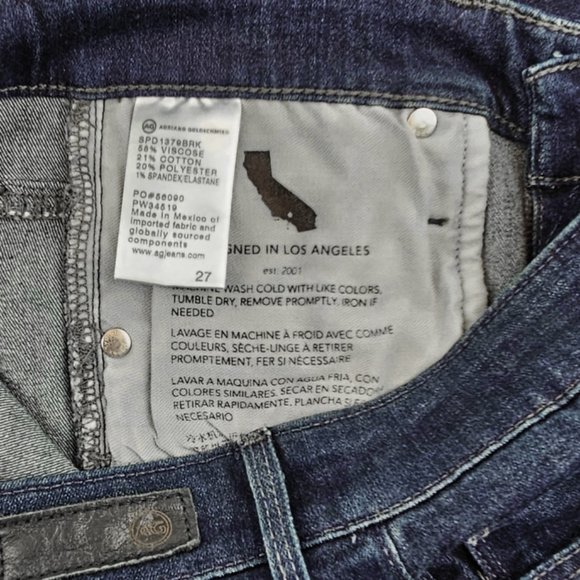 AG Adriano Goldschmied Farrah High-Rise Skinny Jeans - Picture 9 of 9